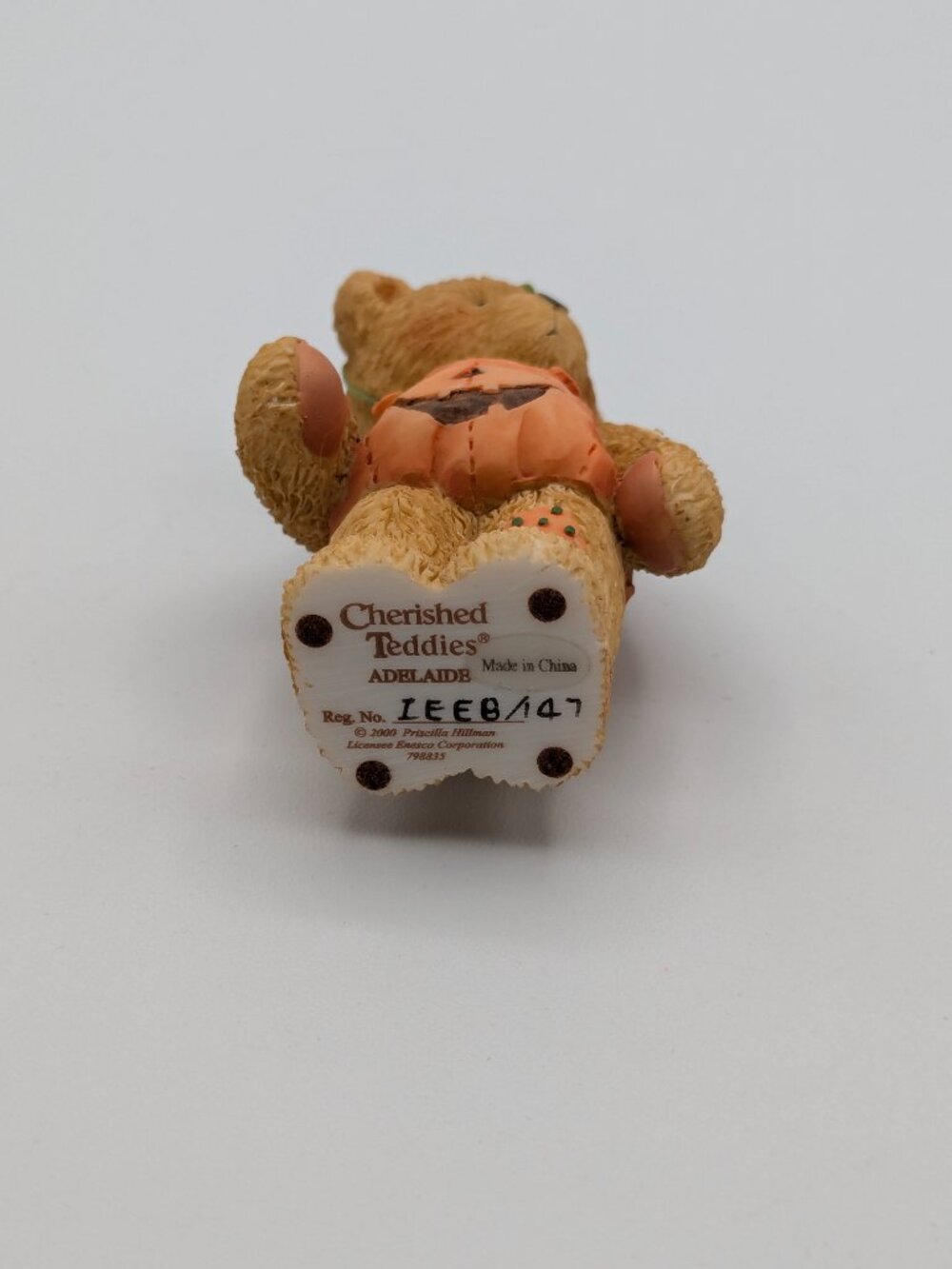 Cherished Teddies Adelaide (798835) 2000, Pumpkin Figurine - Picture 6 of 8